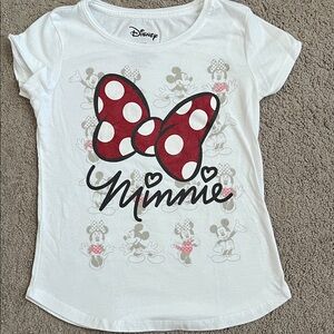 Disney Minnie Mouse White T-Shirt for Kids medium